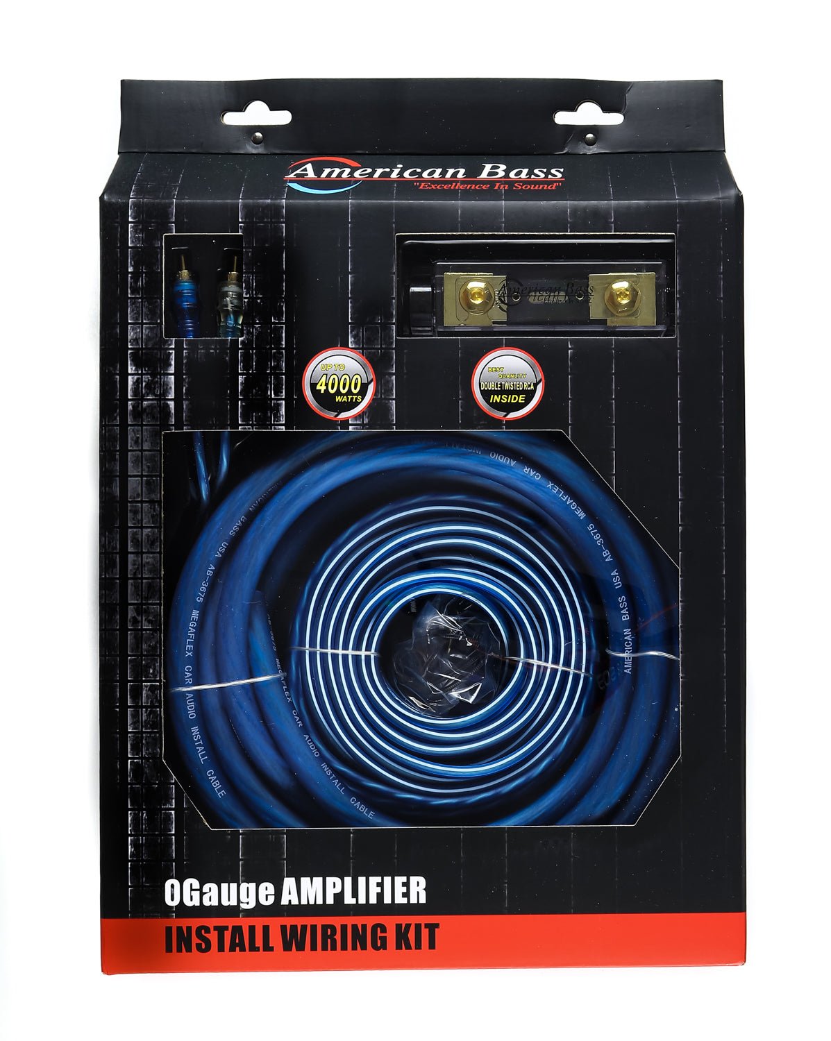 American Bass 0 Gauge Amplifier Kit - American Bass Audio