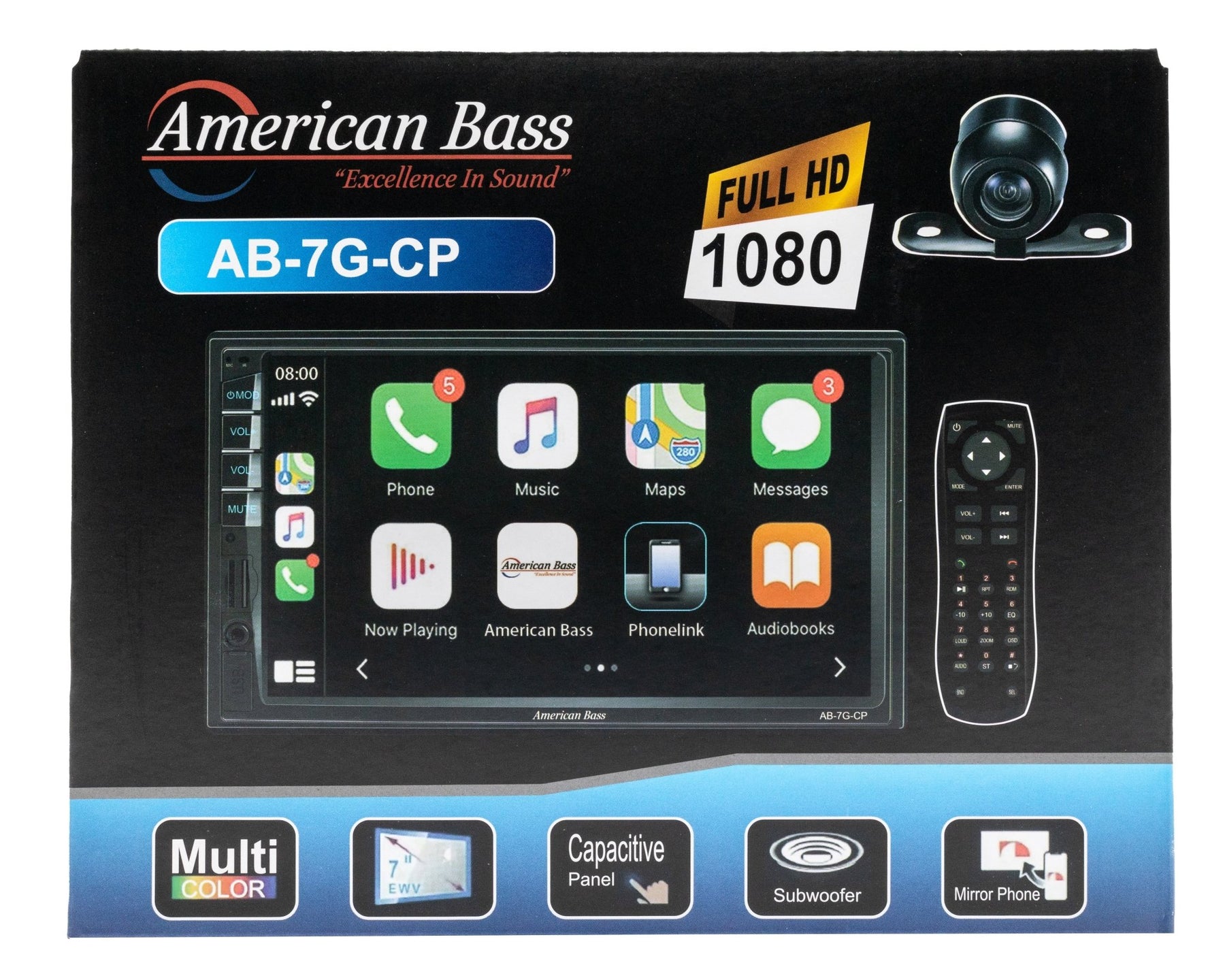 American Bass Car Play Radio 7G - American Bass Audio