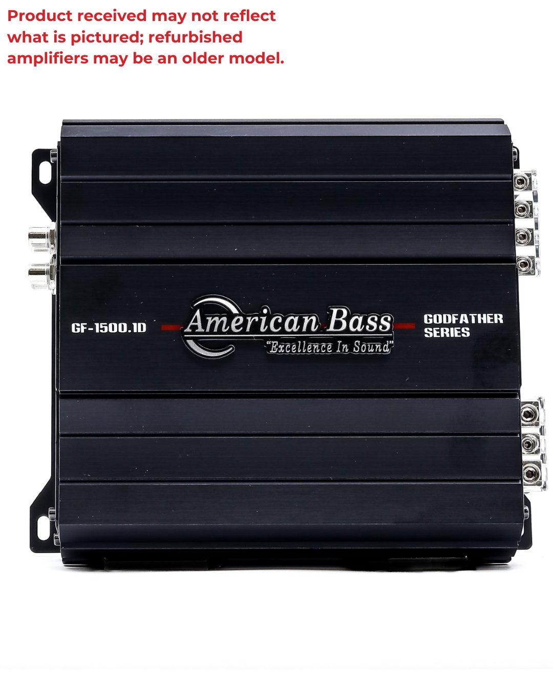Godfather 1500.1D Amplifier Refurbished - American Bass Audio