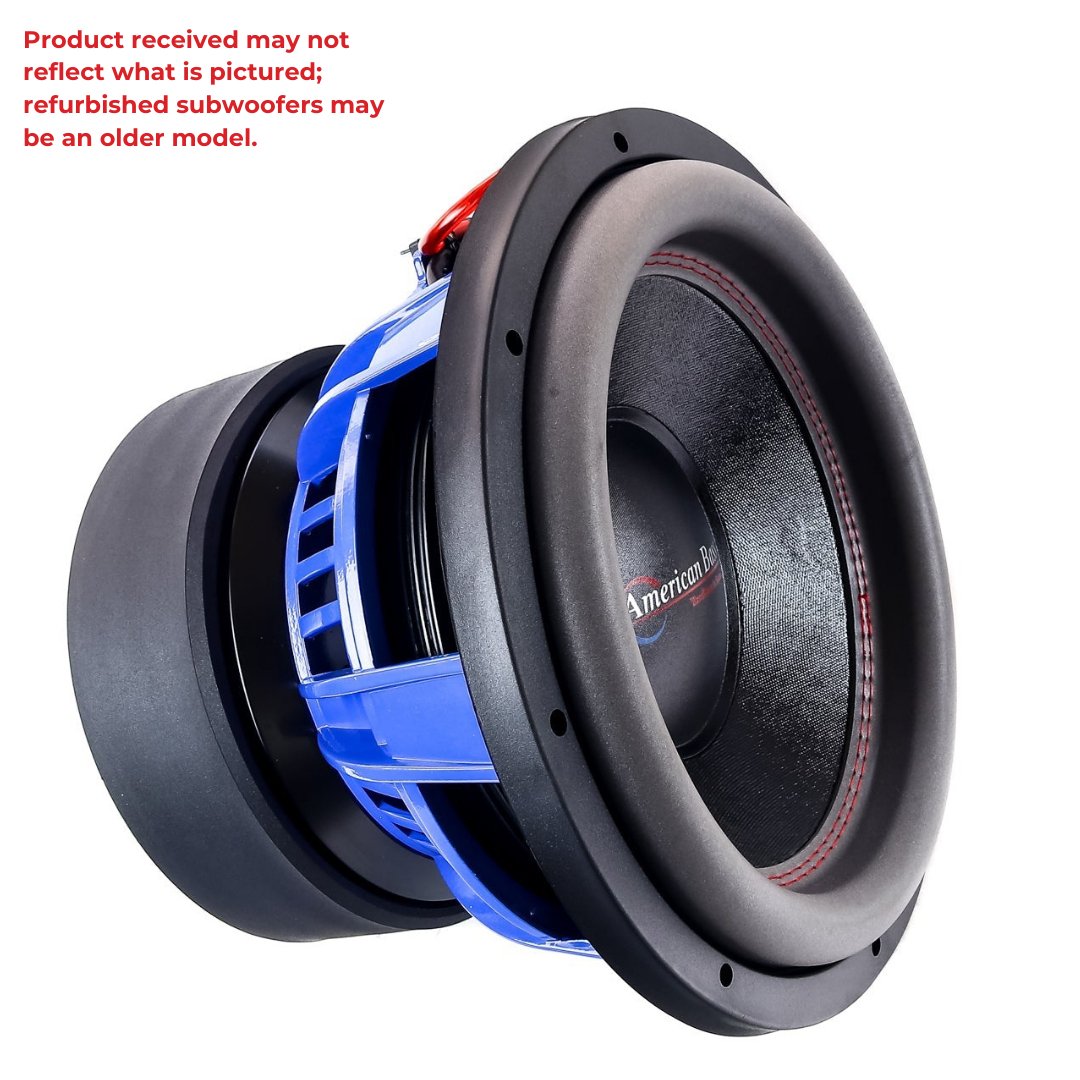 HD 12" Subwoofer Refurbished - American Bass Audio