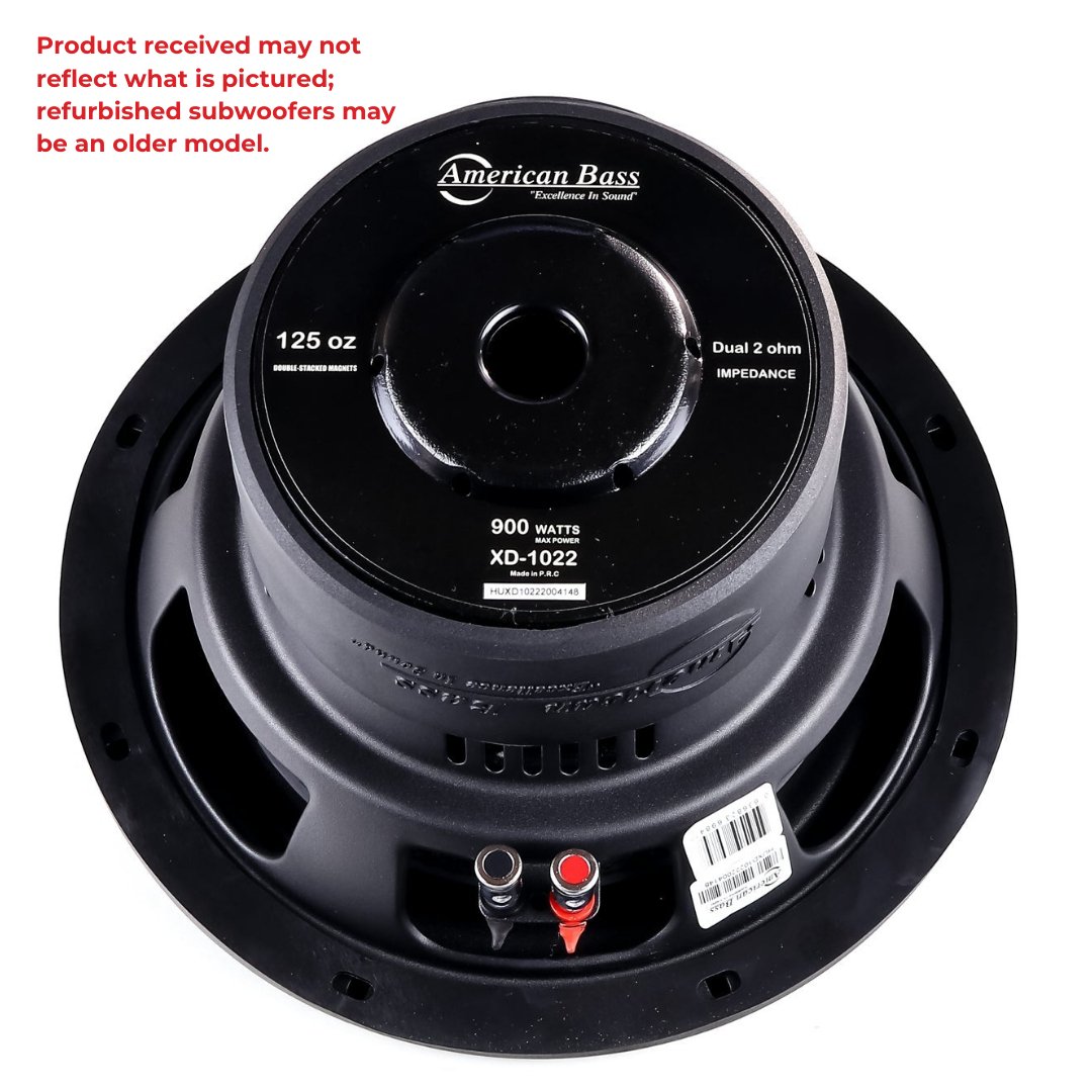 XD 10" Subwoofer Refurbished - American Bass Audio