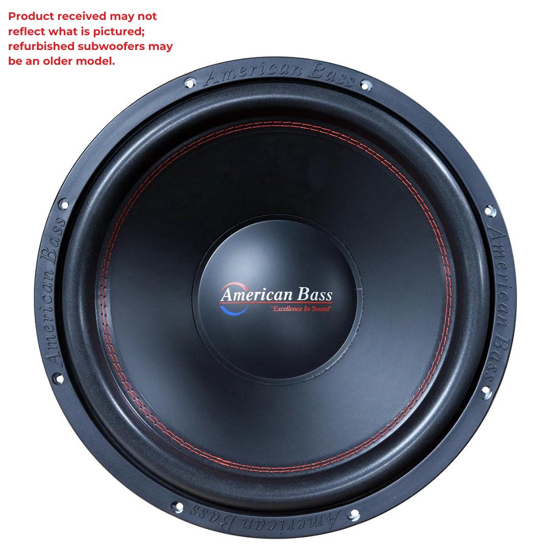 XD 15" Subwoofer Refurbished - American Bass Audio