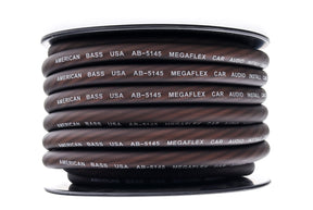 1/0 Gauge Mega Flex Power Cable 25/50ft Roll - American Bass Audio