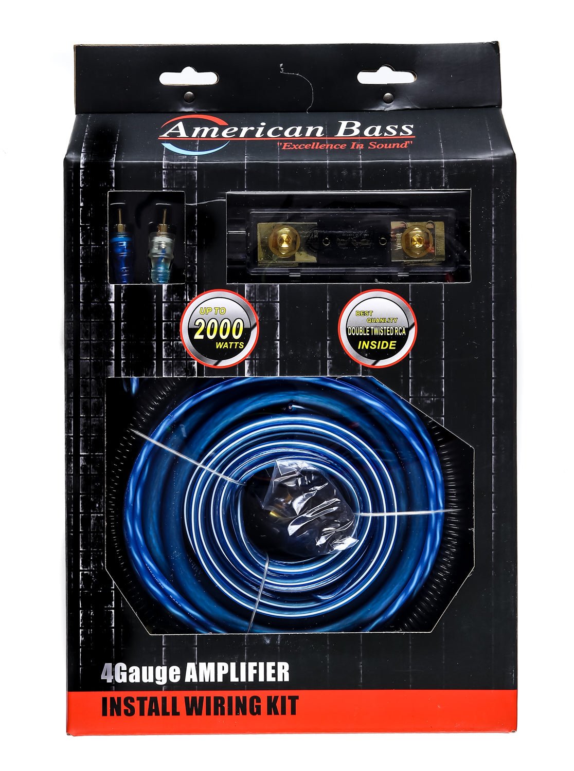 American Bass 4 Gauge Amplifier Kit - American Bass Audio
