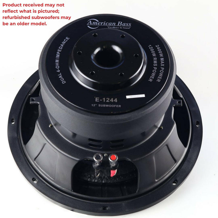 Elite 12" Subwoofer Car Audio Equipment American Bass