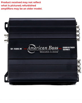 Godfather 1500.1D Amplifier Refurbished - American Bass Audio
