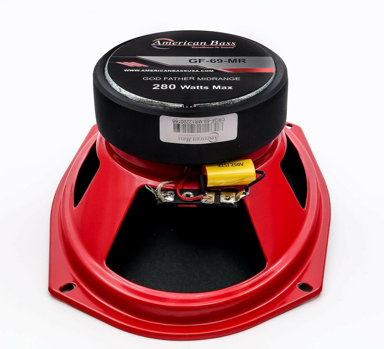 Godfather 6.5 MR Pair + Horn Speakers Car Audio Equipment