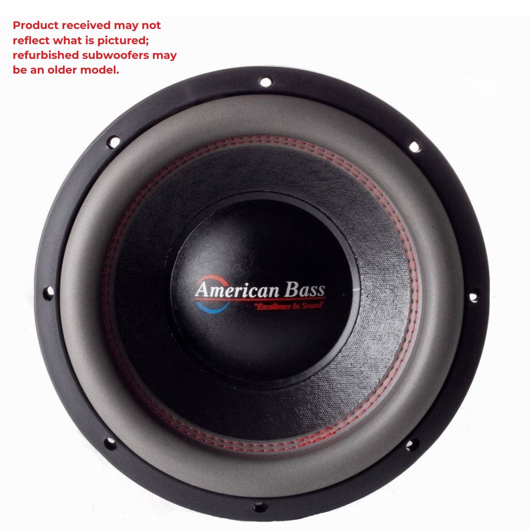 HD 18" Subwoofer Refurbished - American Bass Audio